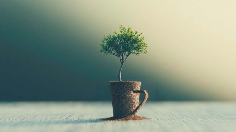 From Espresso to Eco-Brick: How Coffee Waste Fuels 3D-Printed Design