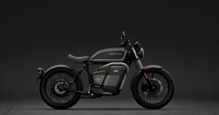A Retro-Styled Electric Café Racer