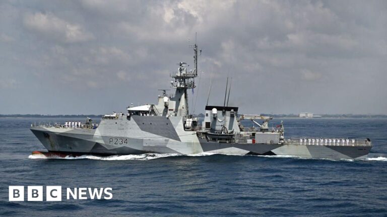 China condemns UK warship HMS Spey for sailing through Taiwan Strait