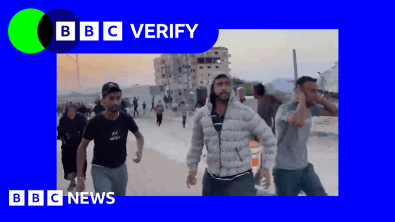 After a BBC Verify investigation, the Israeli army acknowledges Gaza strike