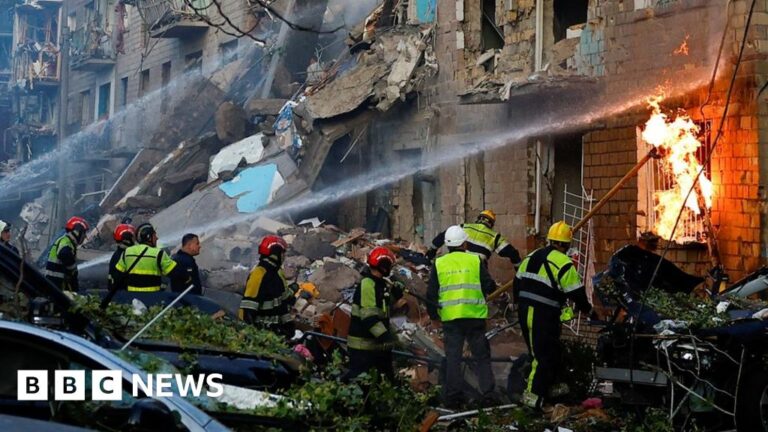 New Russian aerial attack in Kyiv results in seven fatalities