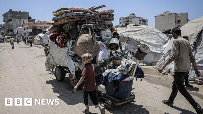 Israel orders evacuations in northern Gaza amid Trump’s ceasefire push