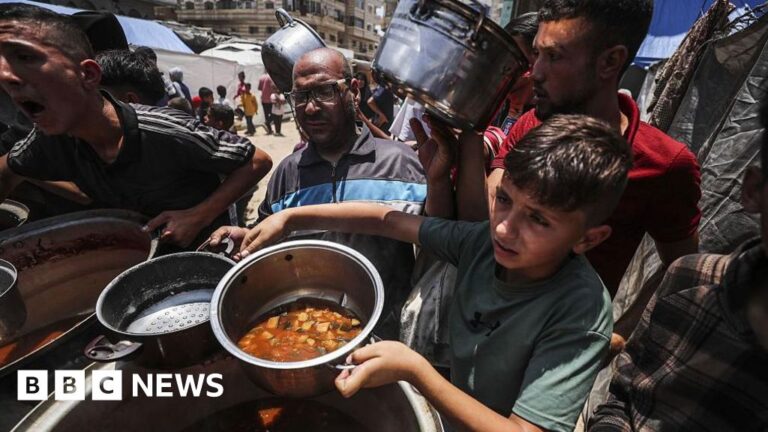 Israeli gunfire near Gaza aid site results in six deaths, Hamas officials report