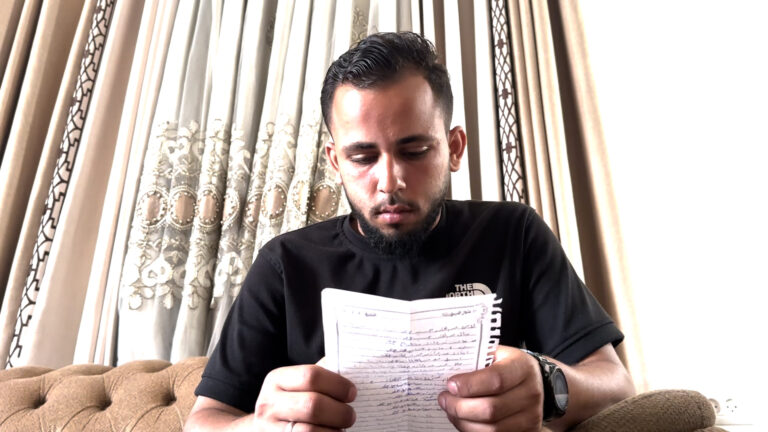 Journalist in Gaza grieves loss of 38 family members in Israeli airstrike