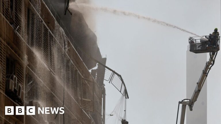 Iranian missile strike targets Israeli hospital