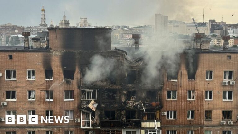 Largest Drone Attack by Russia Targets Ukraine’s Kharkiv