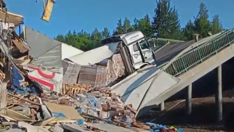 Video: Two Bridges Collapse Near Ukraine in Russia within Hours of Each Other amid Russia-Ukraine Conflict