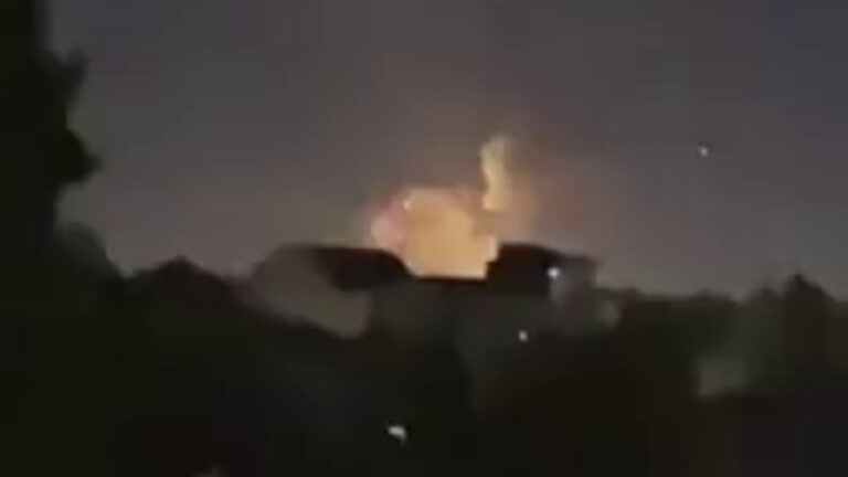 Massive explosion captured on camera as Israel launches airstrike on Rasht in northern Iran | Escalation of tensions between Israel and Iran