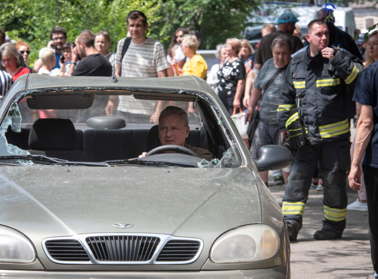 Russian missile strikes Dnipro church during mid-service, causing devastation | Military