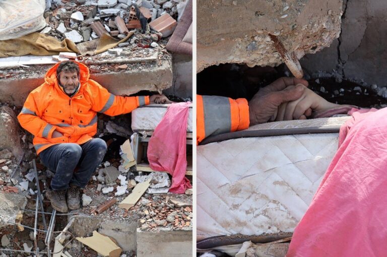 He Stayed by His Daughter’s Side Until the End, Even in the Earthquake