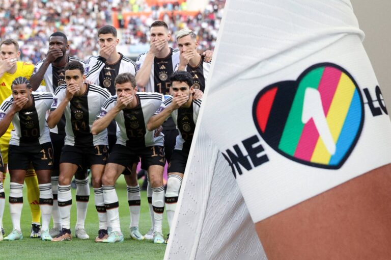 Germany Silenced at World Cup After Armband Ban
