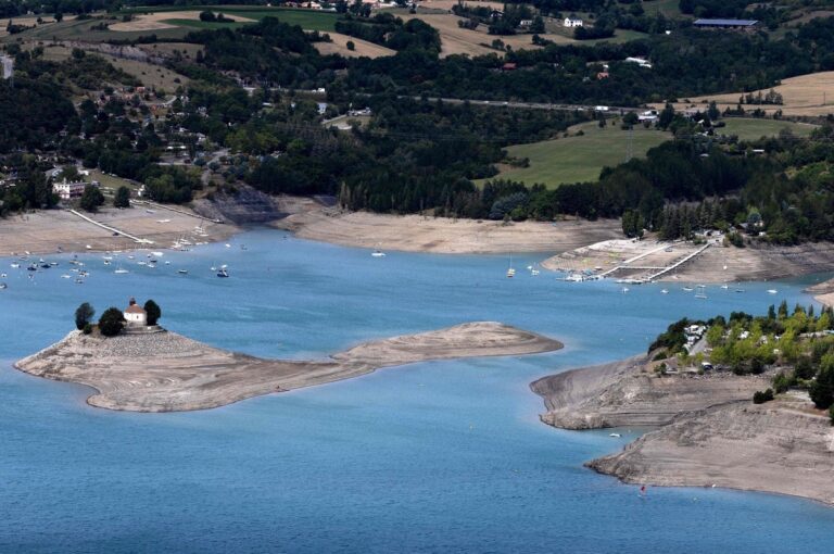Photos Show Hunger Stones Revealed by Droughts in Europe