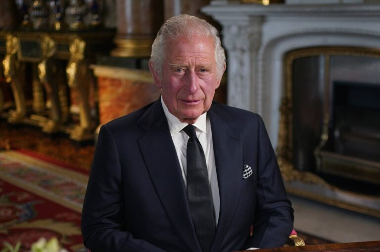 King Charles III Delivers First Address Following Queen’s Passing