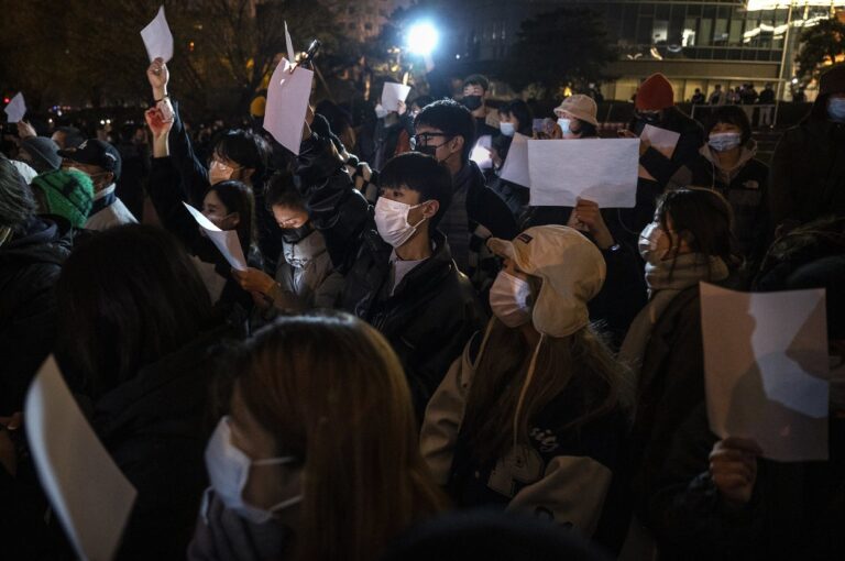 China Protests COVID Lockdowns Following Xinjiang Fire Incident