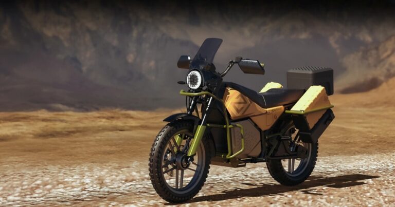Budget-friendly Adventure E-Moto with Optional Spare Battery