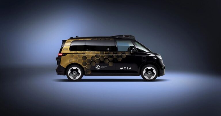 Volkswagen’s ID. Buzz van reshapes the concept of autonomous mobility