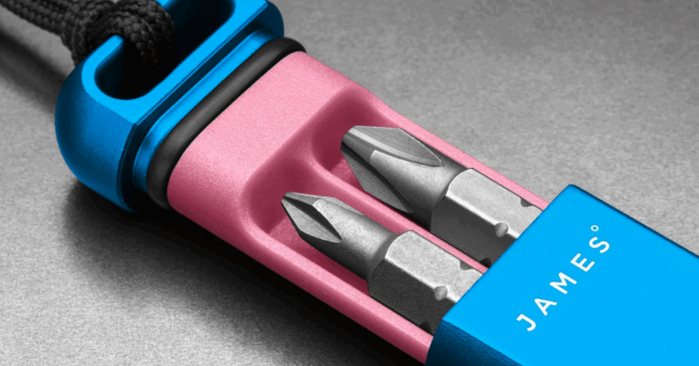The Warrick Alpine F1 Tiny Multitool Cache by The James Brand