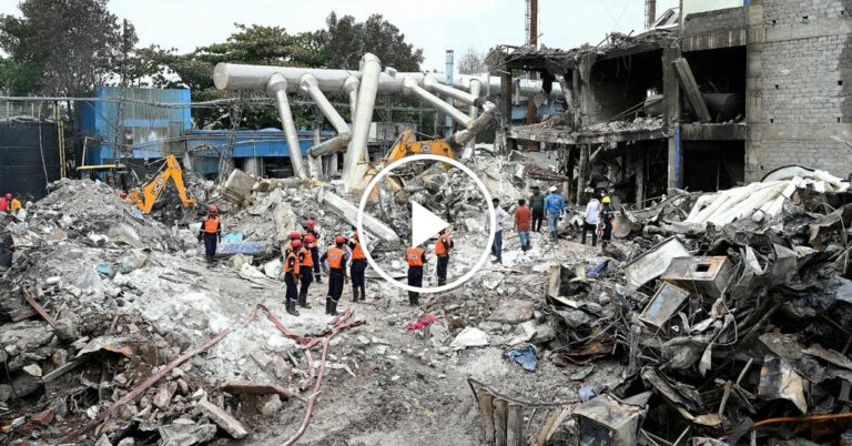 Tragic Blast at Indian Factory