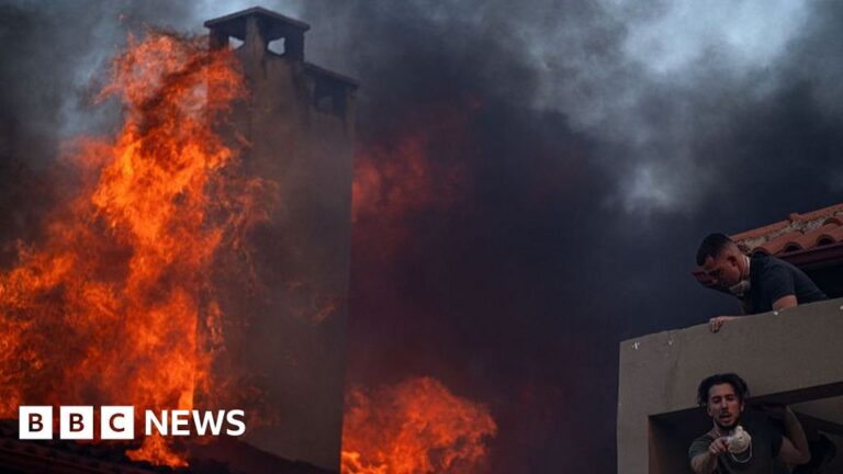 Greece continues to battle raging wildfires amid ongoing extreme heat