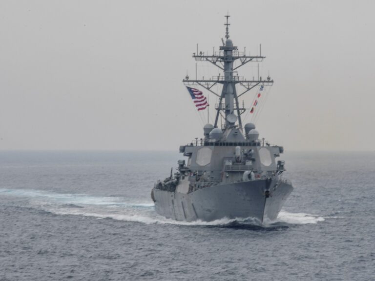 Iranian helicopter intercepts US warship nearing territorial waters | Military News