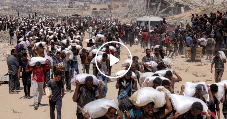Some parts of Gaza receive aid as Israel temporarily halts military operations