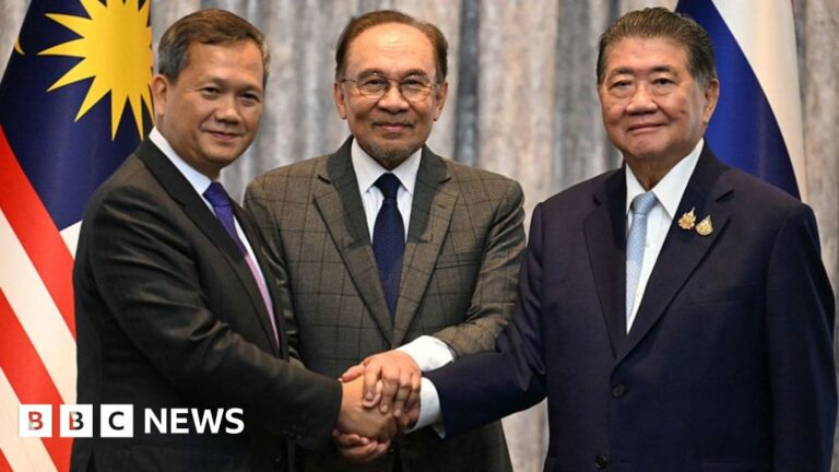 Thailand and Cambodia reach agreement on ‘immediate and unconditional ceasefire’