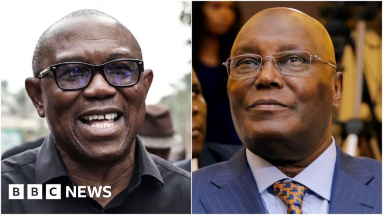 Atiku Abubakar and Peter Obi unite to challenge Bola Tinubu in Nigeria