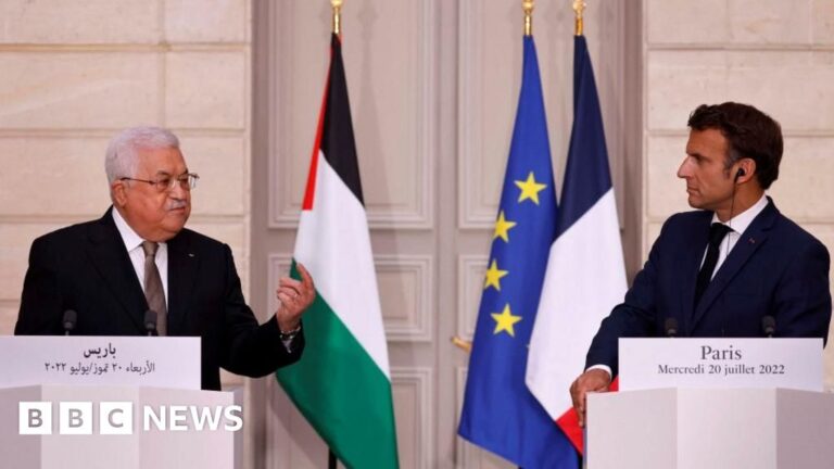 Palestine’s statehood to be recognized by France in September