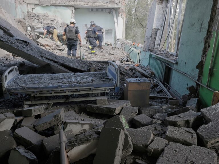 Russia’s relentless attacks on Ukraine’s healthcare: The ambulance-chasers of war