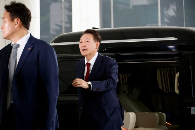 Prosecutors in South Korea seek detention of former president Yoon