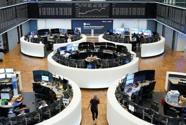 Investors look to US trade signals as European shares edge higher