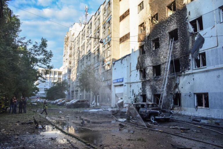 Two killed in Russian drone and missile attack on western Ukraine