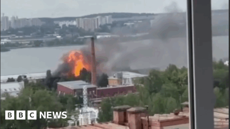 Three people die in Ukrainian drone strike on central Russia