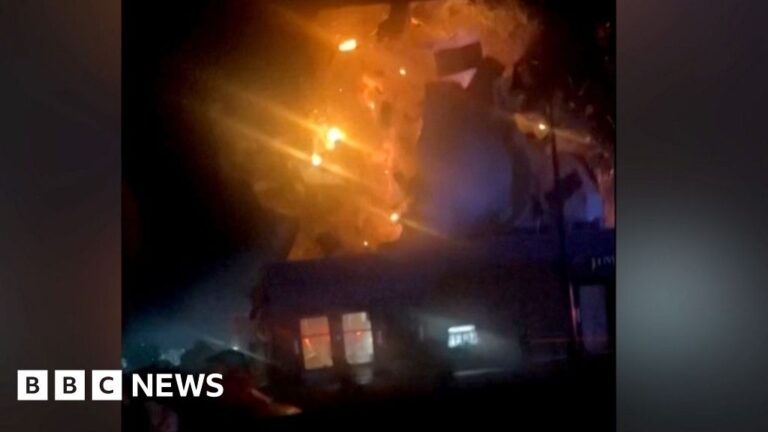 Utah Domino’s Pizza restaurant destroyed in explosion caused by car crash