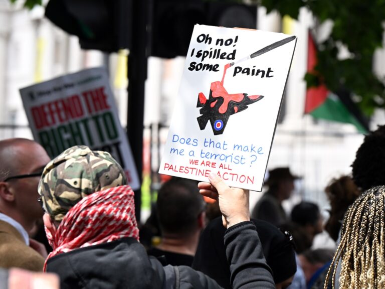 The UK seeks to ban Palestine Action, calling into question its moral compass in the Israel-Palestine conflict.