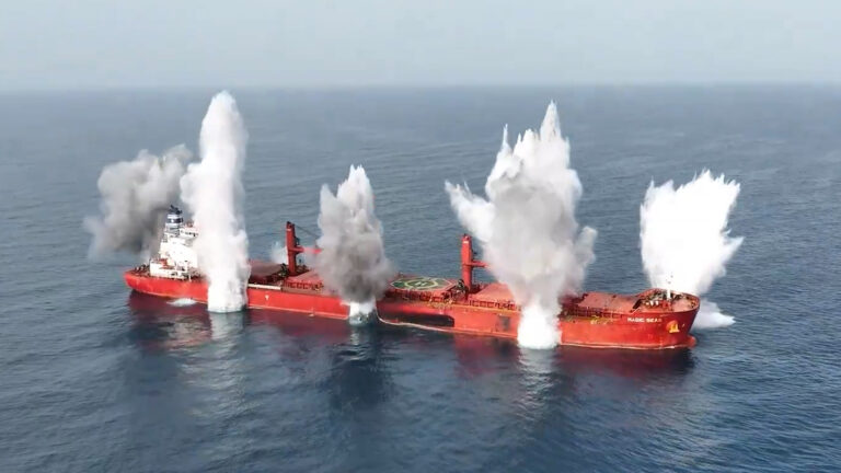Houthis share footage of Red Sea vessel attack and sinking | News Update
