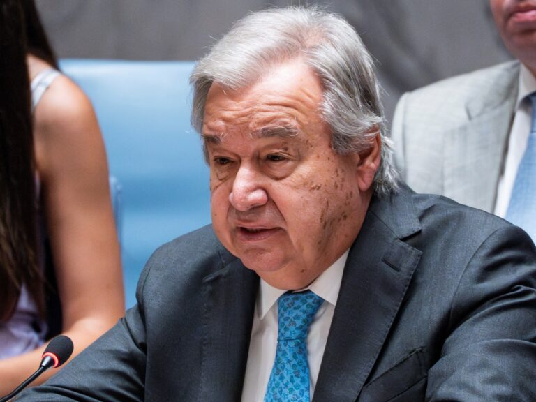 UN Chief Expresses Strong Condemnation of Russian Drone Attack on Ukraine in Latest Developments of Russia-Ukraine War