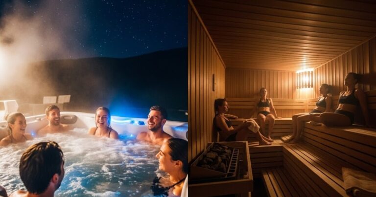 Immersion in hot water promotes health more than saunas