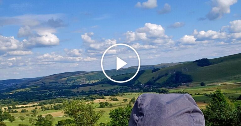 Hiker Knocks Over Cairns on Famous English Hiking Path