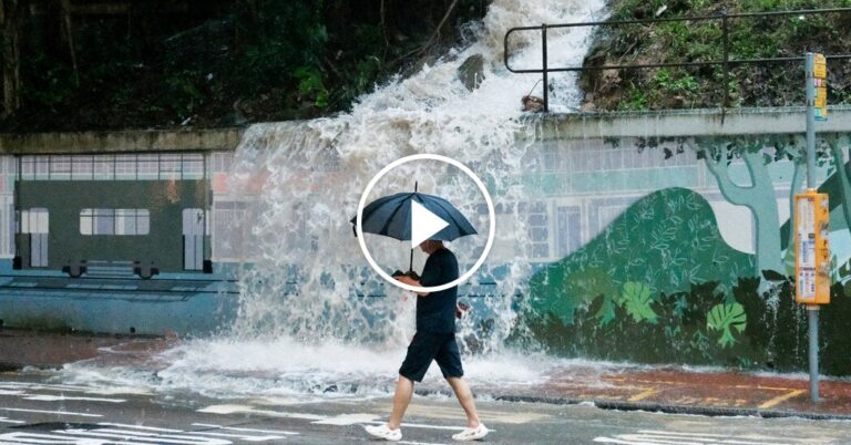 Hong Kong Experiences Record-Breaking Rainfall