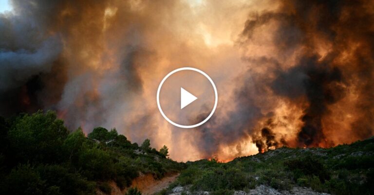 France Battles to Control Largest Blaze in Decades