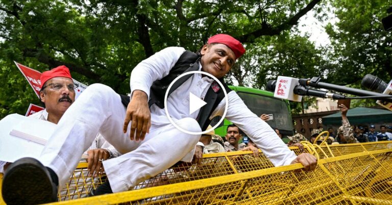 Indian Legislators Arrested for Demonstrating Against Alleged Voting Irregularities