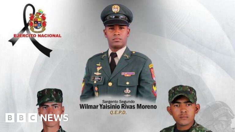 Three Colombian soldiers killed by drones carrying explosives