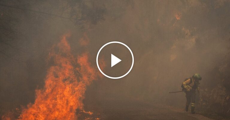 Spain Still Battling Raging Wildfires