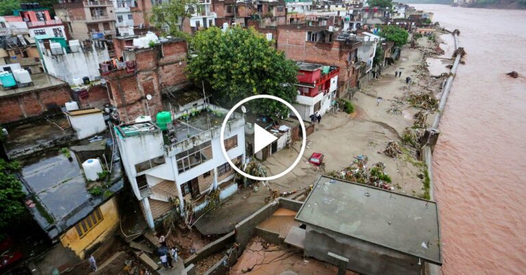 Heavy Rain and Flooding in Kashmir Lead to Dozens of Fatalities