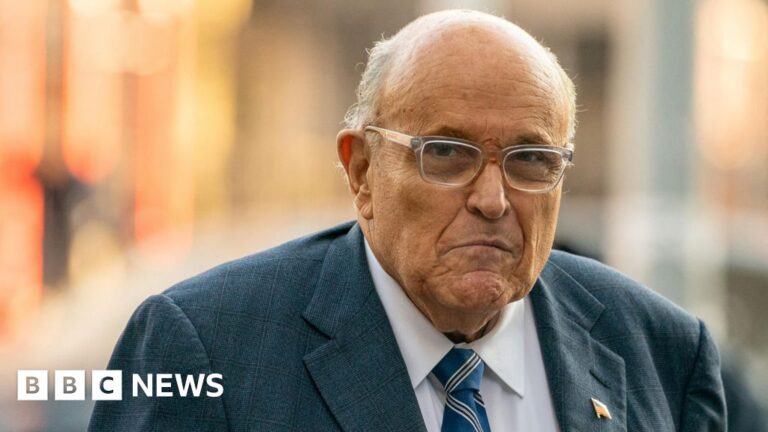 Rudy Giuliani, former mayor of New York City, injured in a car accident