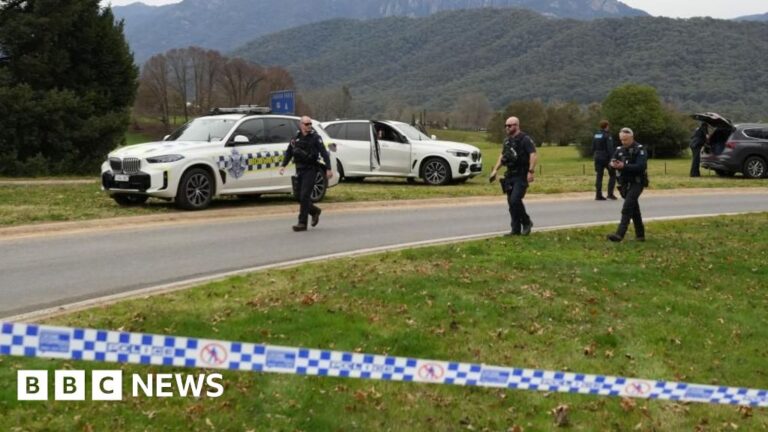 Two police officers shot dead triggers manhunt