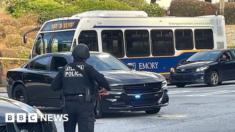 Police officer killed in shooting near CDC headquarters in US