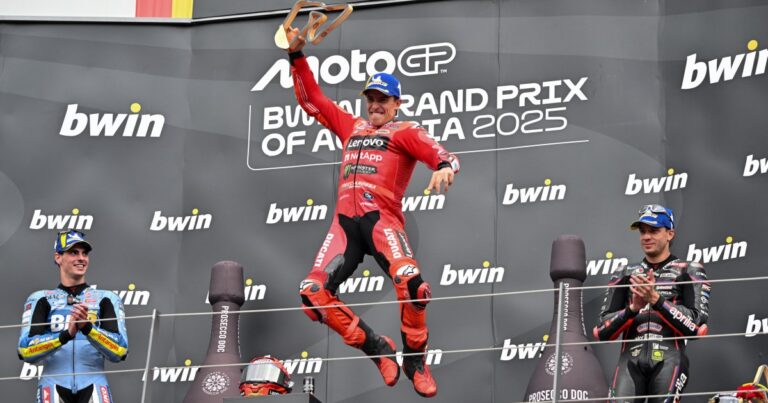 Marc Marquez makes history with sixth consecutive win at Austrian MotoGP | Motorsports News