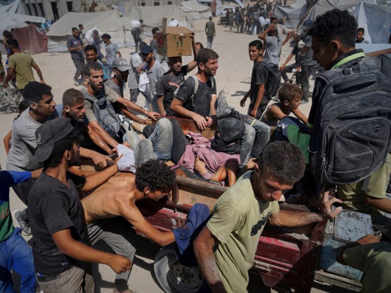 Pictures of the Week: From Missile Strikes in Kyiv to Flooding in China